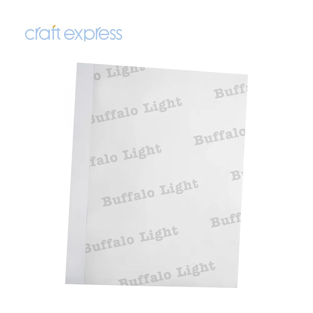 Craft Express Groothandel Kleur A4 Licht Katoen Inkjet Transfer Papier Voor Polyester Stof