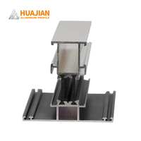 Profil de fenêtre coulissante en aluminium de haute qualité, série 6000, en alliage d'aluminium, double ou triple vitrage, avec services de découpe et de soudage
