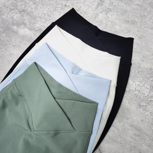 <span class=keywords><strong>Pantalones</strong></span> acampanados sólidos para mujer, venta al por mayor, mallas deportivas para Yoga, gimnasio, Push Scrunched, glúteos, entrenamiento, ropa deportiva, mallas deportivas de talla grande - Product Image 6