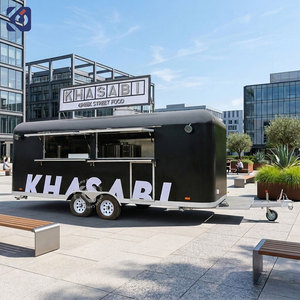 Camion de restauration multifonctionnel personnalisable, café, barbecue extérieur, remorque alimentaire, chariot de vente de bière et de snacks, camion de restauration mobile - Product Image 1