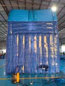 Structure gonflable commerciale pour jardin, <span class=keywords><strong>avec</strong></span> toboggan aquatique tropical en marbre, château sauteur et <span class=keywords><strong>piscine</strong></span> intégrée - Product Image 4