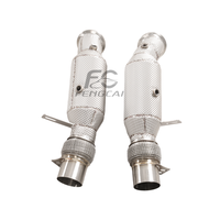 Auto-Tuning Auspuffkrümmer Downpipe für BMW M760i 6.6T V12 Edelstahl Auspuffrohre Direktanschluss
