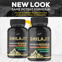 Gummies de Shilajit pour hommes, Tongkat Ali, algues marines, Shilajit de l'Himalaya, capsules d'Ashwagandha, gummies et capsules de Shilajit