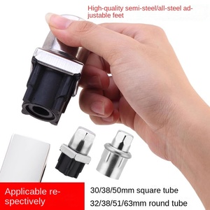 <span class=keywords><strong>Bouchon</strong></span> <span class=keywords><strong>de</strong></span> <span class=keywords><strong>pied</strong></span> réglable pour cuisine et tables basses Tube carré en acier inoxydable avec <span class=keywords><strong>bouchon</strong></span> en plastique pour chaises en métal - Product Image 2