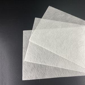 Tikar permukaan serat kaca kekuatan tarik tinggi, tikar kertas serat kaca tahan air 20gsm, tikar atap tisu untuk <span class=keywords><strong>FRP</strong></span> - Product Image 2