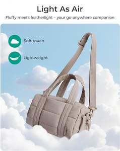 Muestra Gratis, Bolsa de Deporte de Gran Capacidad, Bolsa de Viaje, Bolsa de Gimnasio, Bolsa de Yoga, Bolsa de Ejercicio con Compartimento para Zapatos - Product Image 5