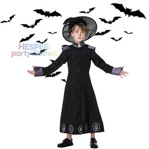 Ensemble de robe de sorcier Warlock à prix d'usine HP, costume d'Halloween pour garçons avec chapeau et accessoires de cape pour enfants - Product Image 1