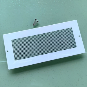 Nhà máy có kinh nghiệm tùy chỉnh miễn phí thiết kế mới chống muỗi kim loại lưới tản nhiệt lỗ thông hơi sàn đăng ký cho HVAC thông gió - Product Image 2