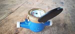 Rueda de paleta de chorro único, medidor de agua caliente y agua fría, multichorro, Dial seco - Product Image 2
