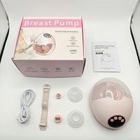 Double tire-lait électrique portable sans BPA avec anti-reflux et bride de 19/21 mm pour nouveau-né