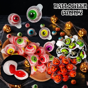 <span class=keywords><strong>Caramelle</strong></span> <span class=keywords><strong>di</strong></span> <span class=keywords><strong>Halloween</strong></span> Halal all'Ingrosso: Palline Gommose a Forma <span class=keywords><strong>di</strong></span> Occhio con Gusto Fruttato e Ripieno <span class=keywords><strong>di</strong></span> Marmellata - Product Image 1