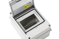 QHECO Boîtier de distribution électrique industriel étanche en ABS/PC, basse tension 220V/380V, pour intérieur et extérieur