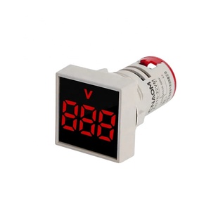Atacado AD16-22VM 60-500V tipo quadrado <span class=keywords><strong>display</strong></span> mini lâmpada indicadora do medidor de tensão Led indicador do painel - Product Image 1