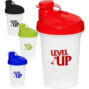 Bouteille d'eau de sport noire portable de 16oz sans BPA pré-entraînement Shaker Cup <span class=keywords><strong>Protein</strong></span> Mix Ball Anti-fuite GYM Cup pour les entraînements d'été - Product Image 6