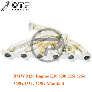 OTP Tuyau D'échappement pour T3 T4 Tur bo Collecteur pour 82-94 <span class=keywords><strong>BMW</strong></span> M20 <span class=keywords><strong>E30</strong></span> 320i 325i <span class=keywords><strong>325e</strong></span> 325is 325es 325ix SUS304 Acier Inoxydable HP - Product Image 6