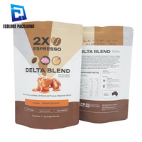 Sachet Doypack Aseptique en Plastique LDPE Imprimé Qualité Alimentaire, Scellable à Chaud, pour Emballage de Thé, Café, Snacks et Sushi