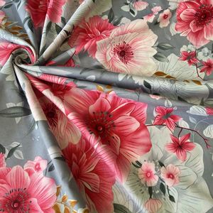 Sábana de alta calidad con estampado Nano, tela de microfibra de poliéster 100%, tela de cama con estampado de flores - Product Image 4