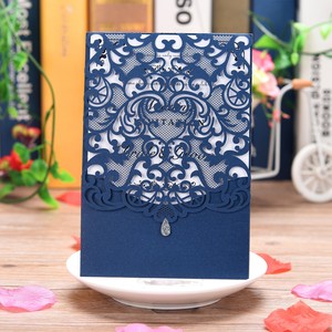 Fabricant de cartes d'invitation de style européen, d'invitations professionnelles, de cartes de vœux festives ajourées et d'invitations de mariage en gros. - Product Image 2