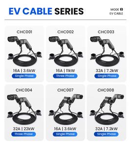 Nuevo Cable de Carga para Vehículos Eléctricos Daoyu 16A Tipo 2, 3 Fases, IEC62196 2 TPU, 5M, CA Nivel 2, Ecológico, OEM - Product Image 2