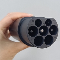 Typ 2 zu NACS EV-Ladeadapter 32A AC Verbindet Tesla & Nordamerikanische Elektrofahrzeuge mit Europäischen Ladestationen