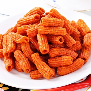 Tiras de pastel picantes, aperitivos informales inflados, 100g, importación de Corea, nueve días, tiras de arroz fritado, sabor a fideos de Turquía - Product Image 5