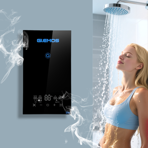 Chauffe-eau électrique instantané à haute efficacité 220V 8000W à température réglable pour appartements modernes - Product Image 1