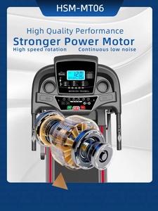 HSM 최대 사용자 체중 120kg 가정용 체육관 1.5/2.0 모터 전원 가정용 접이식 디딜 방아 전기 디딜 방아 - Product Image 4