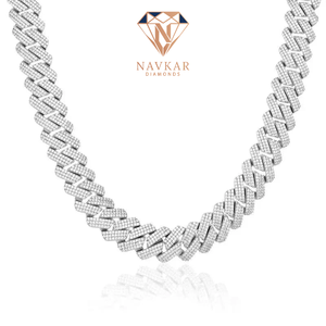 Collar de cadena cubana en oferta para hombres y mujeres, acabado dorado, cadena de eslabones Miami pesada, joyería hip hop disponible al mejor precio del mercado. - Product Image 5