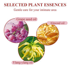 Huile Yoni de Soin Intime Vaginal Hygiénique à l'Huile d'Amande, Ylang Ylang, Pépins de Raisin et Herbes, Blanchissante, Certifiée MSDS, pour Marques Privées (Fabrication en Usine) - Product Image 2