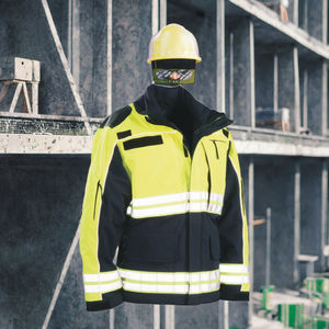 Chaqueta de Trabajo Reflectante de Algodón de Alta Calidad con Luz LED Intermitente, Forro Térmico Resistente al Agua, Cálida y Segura - Product Image 3