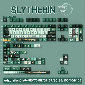 Cherry/Mda/M-OA Profiel Slytherin Keycap Dye Sublimatie 112/138/158 Toetsen Voor 61/64/68/84/87/96/104/108 Mechanisch Toetsenbord - Product Image 6