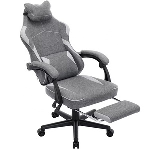 Fauteuil Gaming Ergonomique Haut Dossier pour Esports, Chaise <span class=keywords><strong>Gamer</strong></span> pour Bureau, Étude et Conférence, Blanc - Vente en Gros - Product Image 6