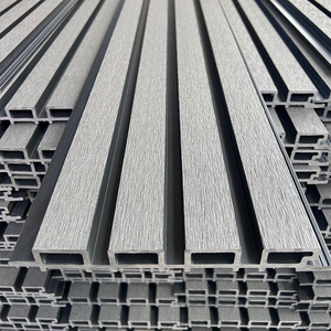 Ignifugo Eco Anti-rot 3C <span class=keywords><strong>Design</strong></span> esterno acustico Pvc pannello di parete rivestimento Wpc parete plance di rivestimento per la casa parete esterna - Product Image 1