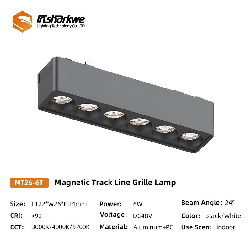MT26-6T Line grille lamp 6W