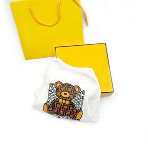 Brand Designer Thin Cotton Teddy Bear Print Halloween Cartoon Comfortable Pet Summer Pure Cotton Short Sleeved Shirt - Product Image 2