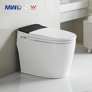 โรงงานผลิตโถสุขภัณฑ์อัจฉริยะ MWD WATERMARK Certification ในออสเตรเลีย โถสุขภัณฑ์เซรามิกระดับพรีเมียม รุ่น HP-588-ST2314 แบบติดตั้งบนพื้น ขายส่ง - Product Image 1