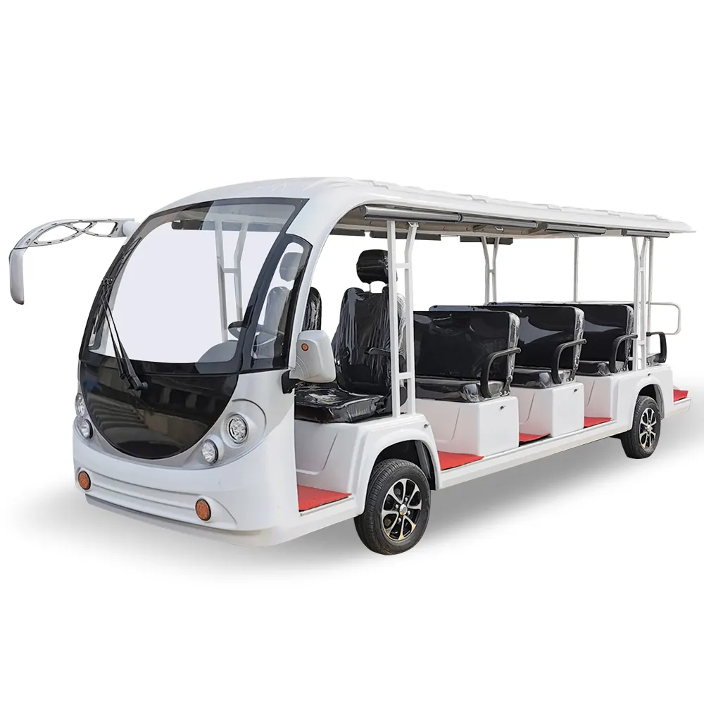 China Tourist Electric Mini Sightseeing Shuttle Bus Sightseeing Bus Sightseeing Electrical Buses