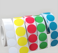 Imprimante d'étiquettes thermiques directes circulaires pour codage couleur, étiquettes rectangulaires autocollantes pour adresses, expédition et codes-barres