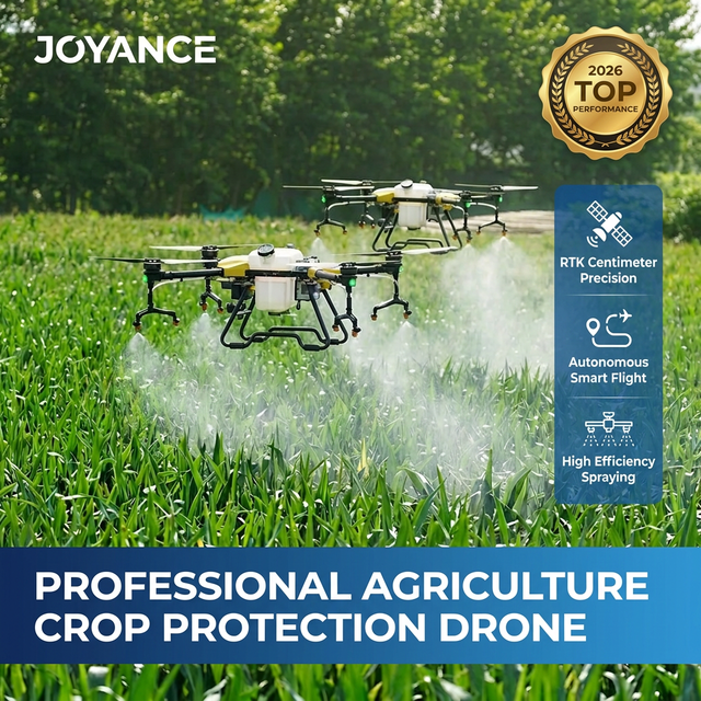 Joyance Agriculture Drone Agricultural Spraying Drone Remote Control Carbon Fiber Crop Protection UAV for Smart Farm