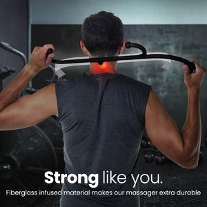 Masajeador de <span class=keywords><strong>Cuello</strong></span> y Espalda, Masaje de Puntos Gatillo, Alivio del Dolor, Manual, Portátil, Regalo para Mujeres y Hombres, Negro, Terapia de Masaje - Product Image 4