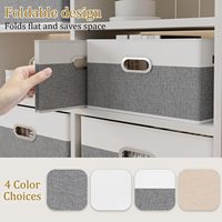 Décoration de chambre d'enfant, cube de rangement rectangulaire multi-usages, tissu imperméable, options de taille personnalisées pour l'organisation des livres et des jouets