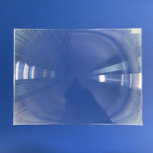 Factory MOQ Acrylic LED Fresnel Lens 326mm Focal Length 400*300mm PMMA Material