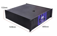 Amplificateur audio professionnel de grande puissance 1300W*2 Amplificateur de puissance Amplificateur de karaoké pour spectacle sur scène DJ SHOW
