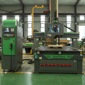 Routeur CNC professionnel pour la fabrication d'armoires en bois et la production de meubles en bois massif avec système de maintien sous vide - Product Image 4