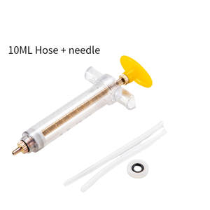 पक्षी कबूतर तोते फीडर सेट समायोज्य सीरिंज के लिए समायोज्य सीरिंज फीडिंग चम्मच नली सुई - Product Image 2