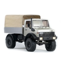 CROSSRC NT4 1/10 RC Crawler Unimog Brushed Truck 4WD Portal Axle Independent Diff Lock 2 Speed 70KG Servo Hobby Car RTR