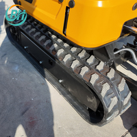 Mini-excavatrice de 1 à 2 tonnes, type chenille, équipement de construction avec moteur, pompe, boîte de vitesses, engrenages à haute efficacité
