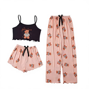 Pijamas de seda pura para mujeres y hombres que aman el lujo y la elegancia de la ropa de dormir. - Product Image 5