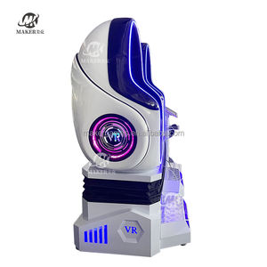 Maker VR/AR/MR Equipo Realidad virtual Mejores ventas 9D VR Asiento de 2 plazas Silla Juego de cine <span class=keywords><strong>Ganar</strong></span> <span class=keywords><strong>dinero</strong></span> Rápido VR Egg 9D VR - Product Image 2
