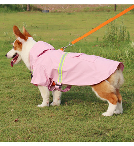Vêtements pour chien en vente chaude, imperméable classique en PU, réfléchissant, veste de pluie pour chien, veste pour chien - Product Image 4